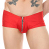 MenSexyWear Shorty avec Zip Mino Rouge
